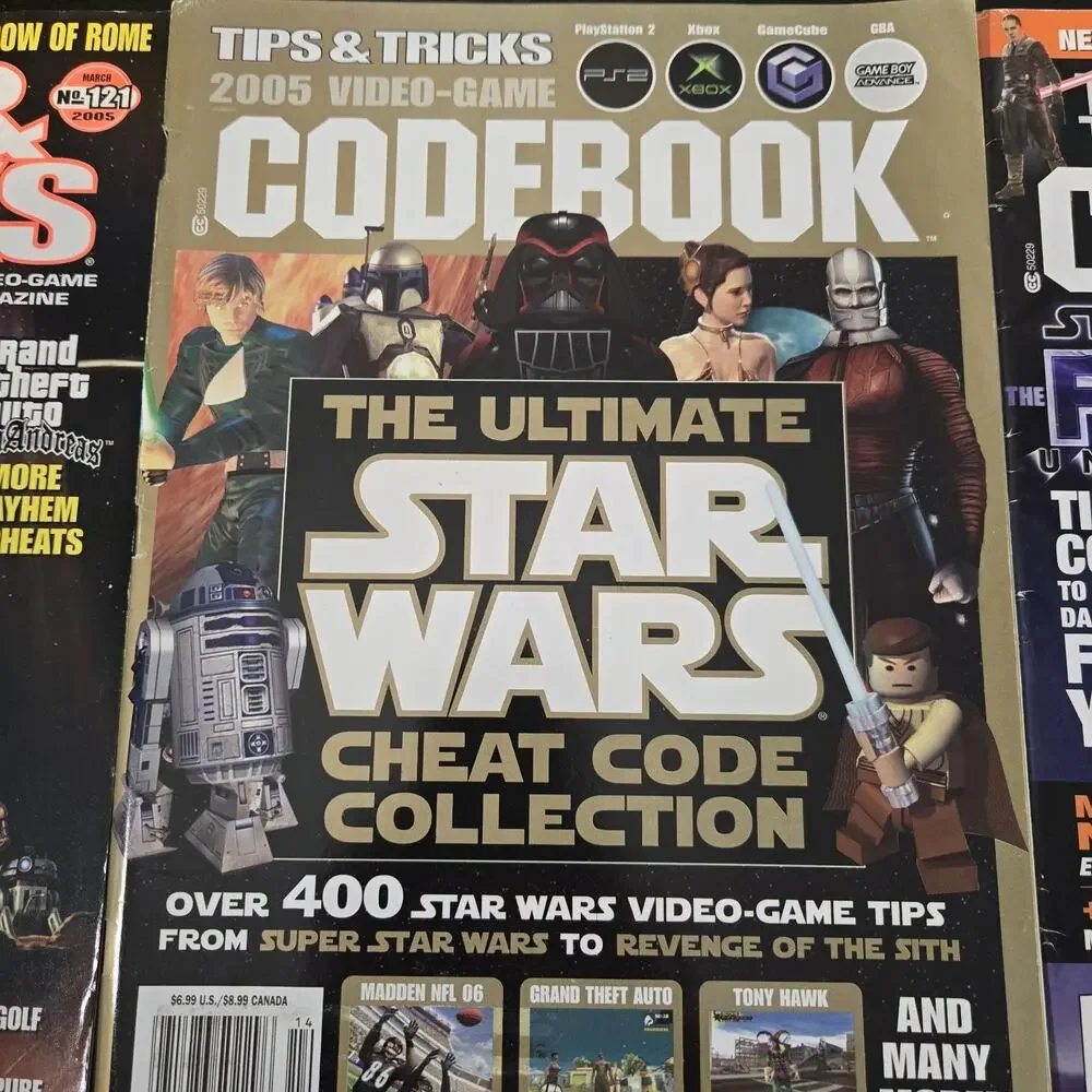 Tips and Tricks Codebook STAR WARS lot of 3